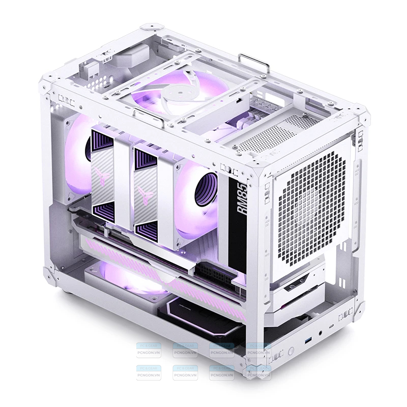 Vỏ Case Máy Tính Mini Itx Jonsbo C6 Max (black, White) 4