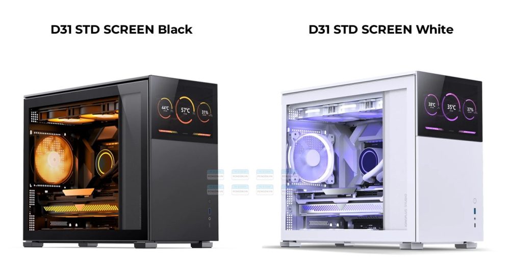 Vỏ Case Máy Tính Mini Itx Jonsbo D31 Standard Screen (black, White) 22