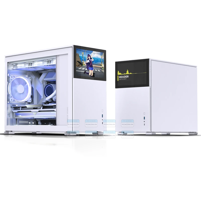 Vỏ Case Máy Tính Mini Itx Jonsbo D31 Standard Screen (black, White) 5