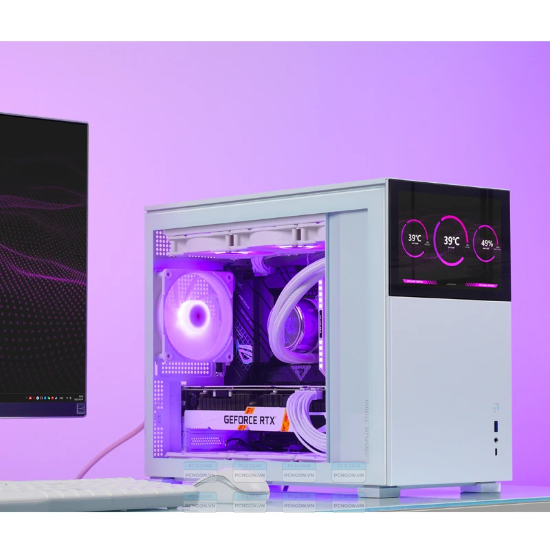 Vỏ Case Máy Tính Mini Itx Jonsbo D31 Standard Screen (black, White) 7