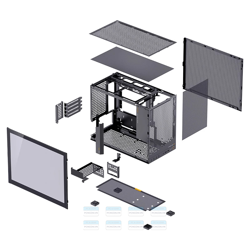 Vỏ Case Máy Tính Mini Itx Jonsbo D32 Pro (black, White) 16