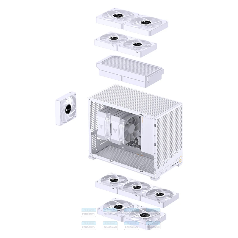 Vỏ Case Máy Tính Mini Itx Jonsbo D32 Pro (black, White) 3