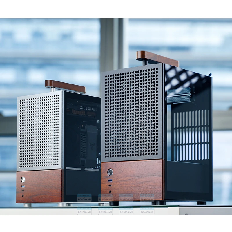Vỏ Case Máy Tính Mini Itx Jonsbo T6 Đen 4