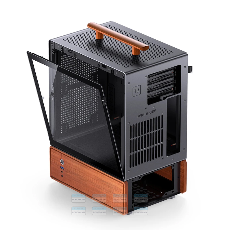 Vỏ Case Máy Tính Mini Itx Jonsbo T7 (black, White) 29