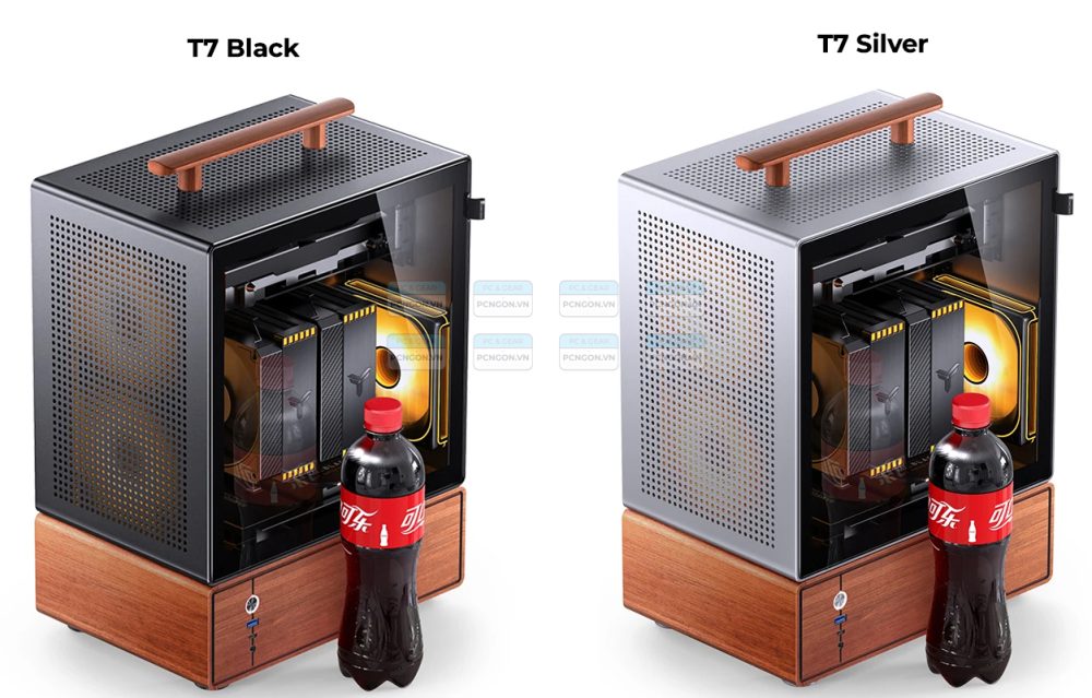 Vỏ Case Máy Tính Mini Itx Jonsbo T7 (black, White) 33