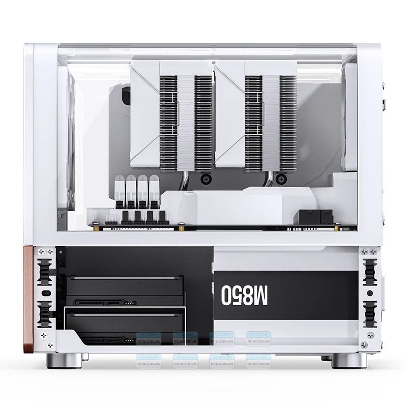 Vỏ Case Máy Tính Mini Itx Jonsbo V12 White 10