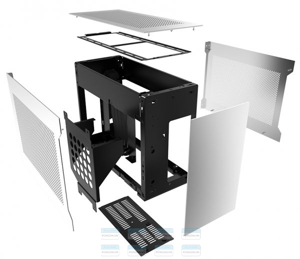 Vỏ Case Máy Tính Mini Itx Lianli A4 H2o 11