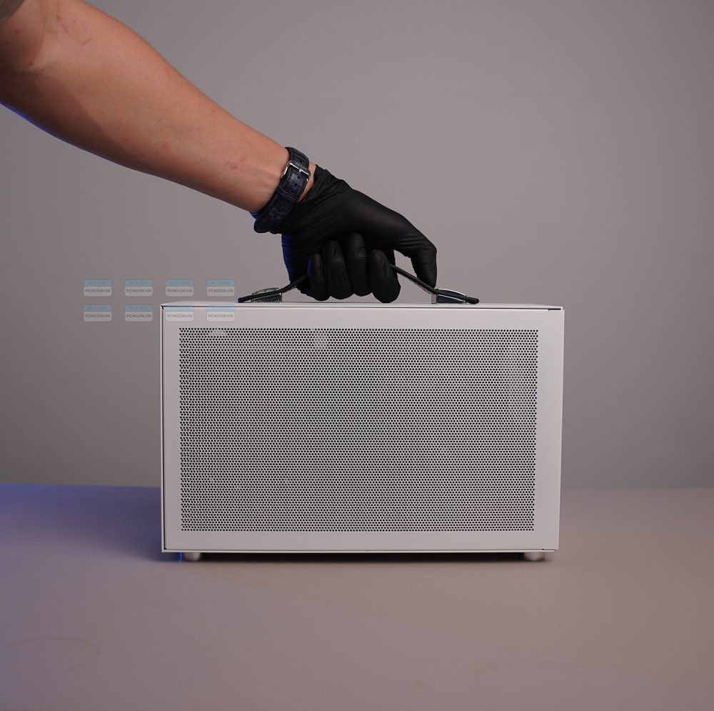 Vỏ Case Máy Tính Mini Itx Shiny Snake S300 Trắng (không Kèm Riser) 5