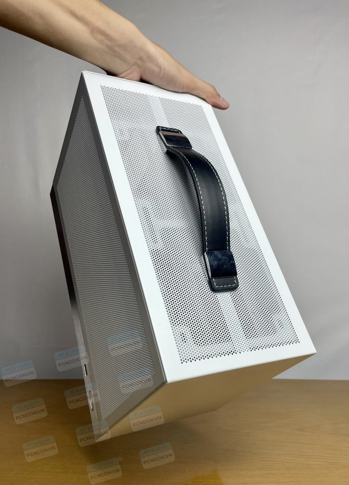 Vỏ Case Máy Tính Mini Itx Shiny Snake S400 Trắng (không Kèm Riser) 8