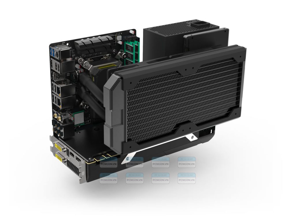 Vỏ Case Máy Tính Mini Itx Streacom Da2 V1 12