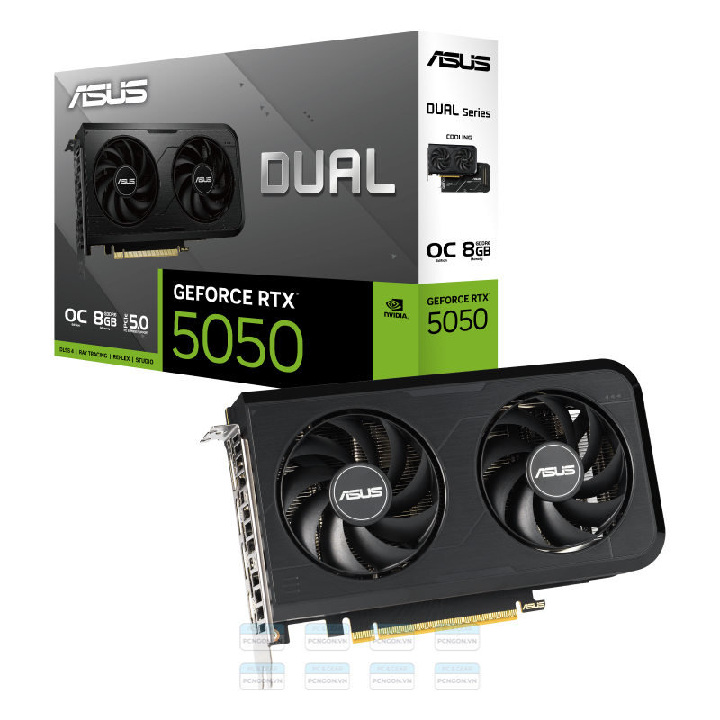 Card Màn Hình Asus Dual Geforce Rtx 5050 8gb Gddr6 Oc Edition 8