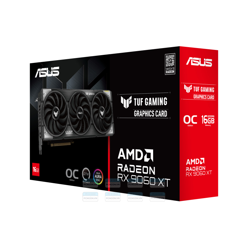Card Màn Hình Asus Tuf Gaming Radeon Rx 9060 Xt 16gb Gddr6 Oc Edition 7