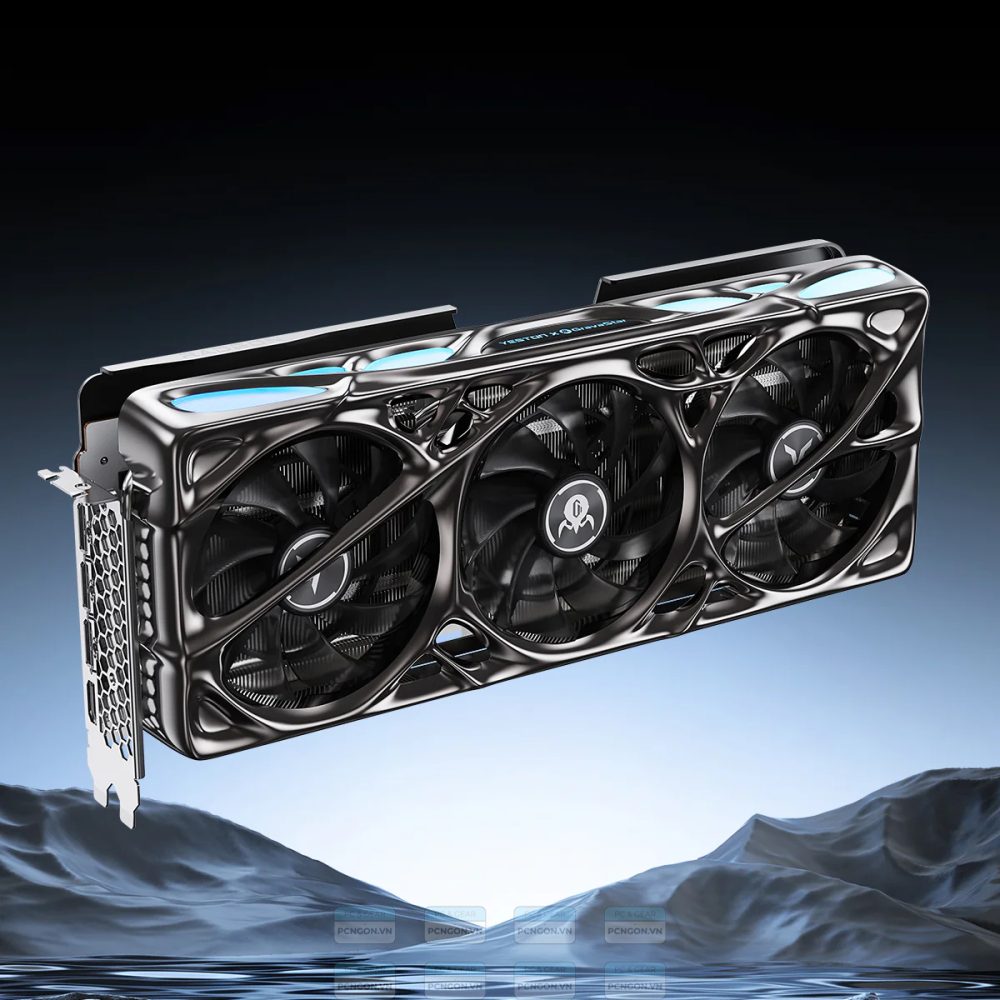 Card Màn Hình Yeston X Gravastar Amd Radeon Rx 9070 Xt 16g Gddr6 Mercury Nova Oc 8