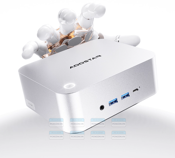 Máy Tính Mini Pc Aoostar Maco (ryzen 7 H 255ryzen 7 Pro 8845hs, Barebone) 7