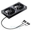 Quạt Tản Nhiệt Jonsbo Za-240 Pack 2 Fan Liền Gió Ngược (trắng, Đen) 10