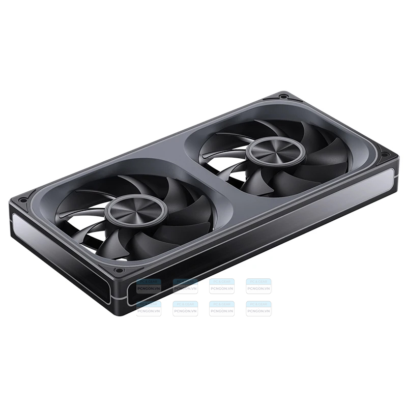 Quạt Tản Nhiệt Jonsbo Za-240 Pack 2 Fan Liền Gió Ngược (trắng, Đen) 8