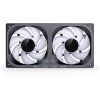 Quạt Tản Nhiệt Jonsbo Zb-240 Pack 2 Fan Liền Gió Ngược (trắng, Đen) 2