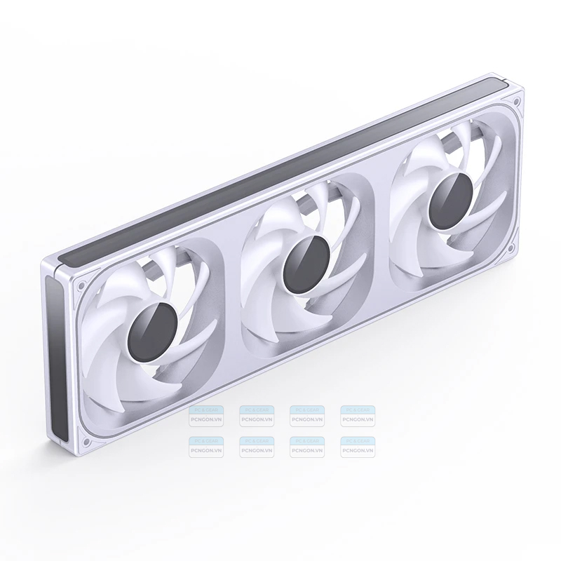 Quạt Tản Nhiệt Jonsbo Zb-360 Pack 3 Fan Liền Gió Ngược (trắng, Đen) 2