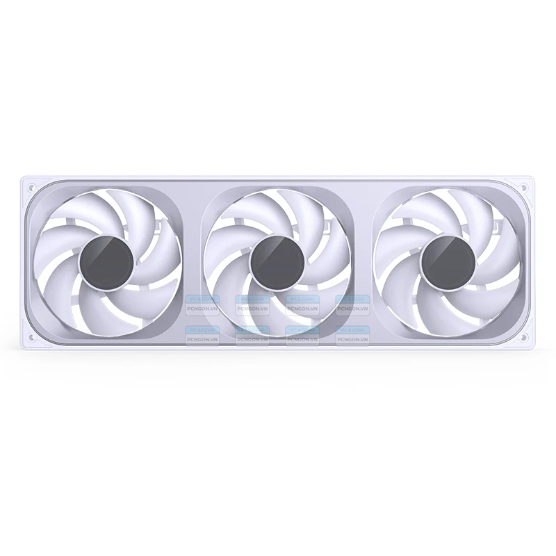 Quạt Tản Nhiệt Jonsbo Zb-360 Pack 3 Fan Liền Gió Ngược (trắng, Đen) 5