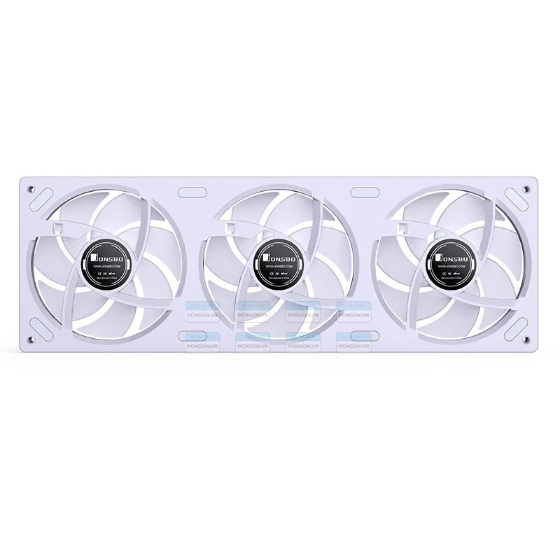 Quạt Tản Nhiệt Jonsbo Zb-360 Pack 3 Fan Liền Gió Ngược (trắng, Đen) 6