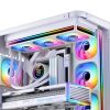 Quạt Tản Nhiệt Jonsbo Zb-360 Pack 3 Fan Liền Gió Ngược (trắng, Đen) 7