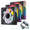 Quạt Tản Nhiệt Jonsbo Zk-120br 12025 Kết Nối Không Dây Pack 3 (gió Ngược) 7