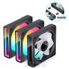 Quạt Tản Nhiệt Jonsbo Zk-120br 12025 Kết Nối Không Dây Pack 3 (gió Ngược) 8