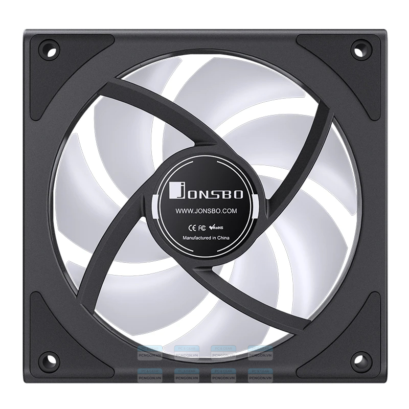 Quạt Tản Nhiệt Jonsbo Zk-120br 12025 Kết Nối Không Dây Pack 3 (gió Ngược) 9