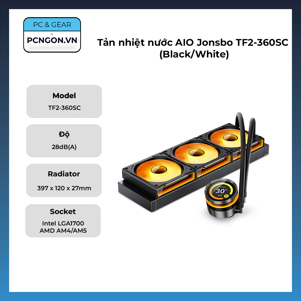 Tản Nhiệt Nước Aio Jonsbo Tf2-360sc (black, White)