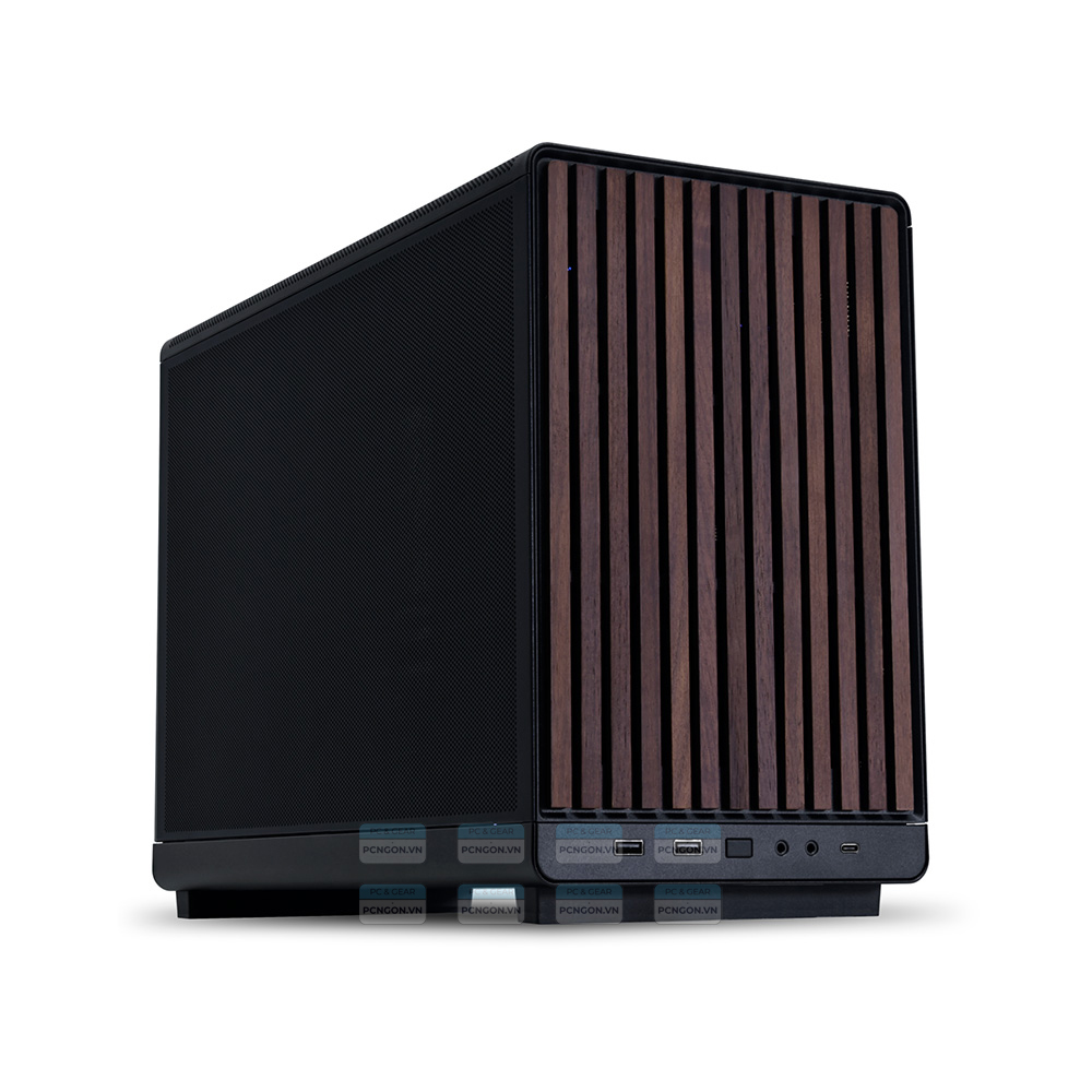 Vỏ Case Máy Tính Lian Li Dan A3 Matx Wood Mặt Gỗ (trắng, Đen) 4
