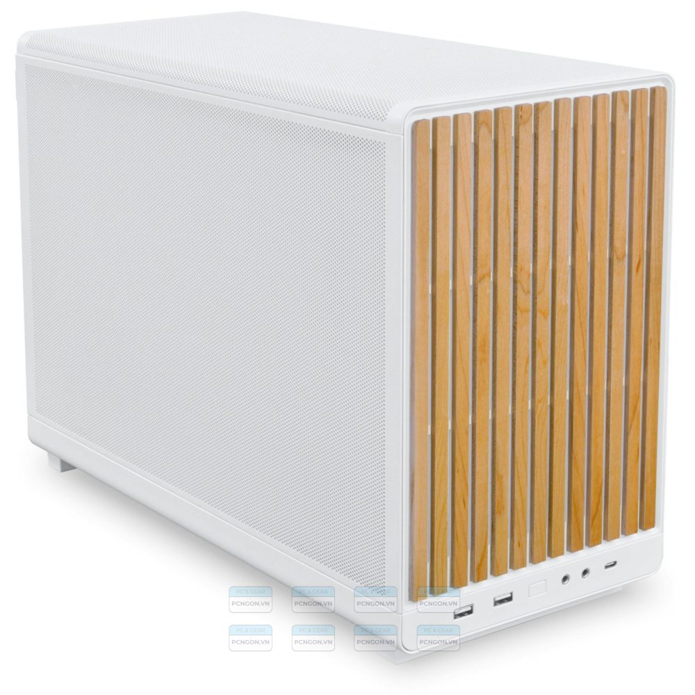 Vỏ Case Máy Tính Lian Li Dan A3 Matx Wood Mặt Gỗ (trắng, Đen) 9