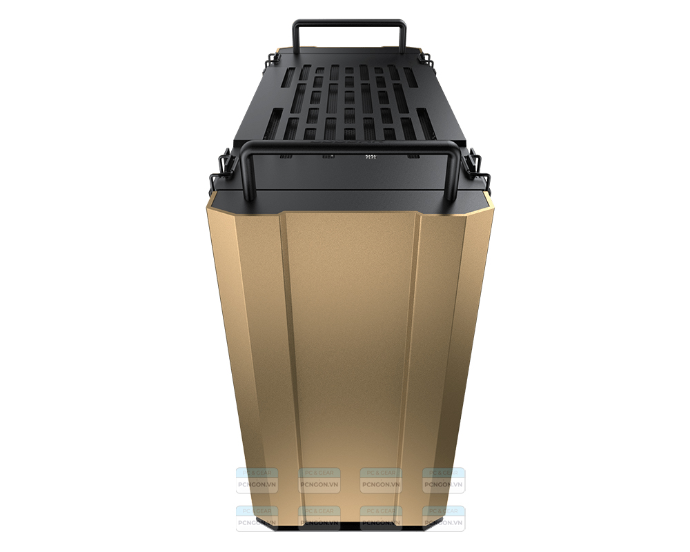 Vỏ Case Máy Tính Mini Itx Cougar Dust 2 (xám Titan, Gold) 2