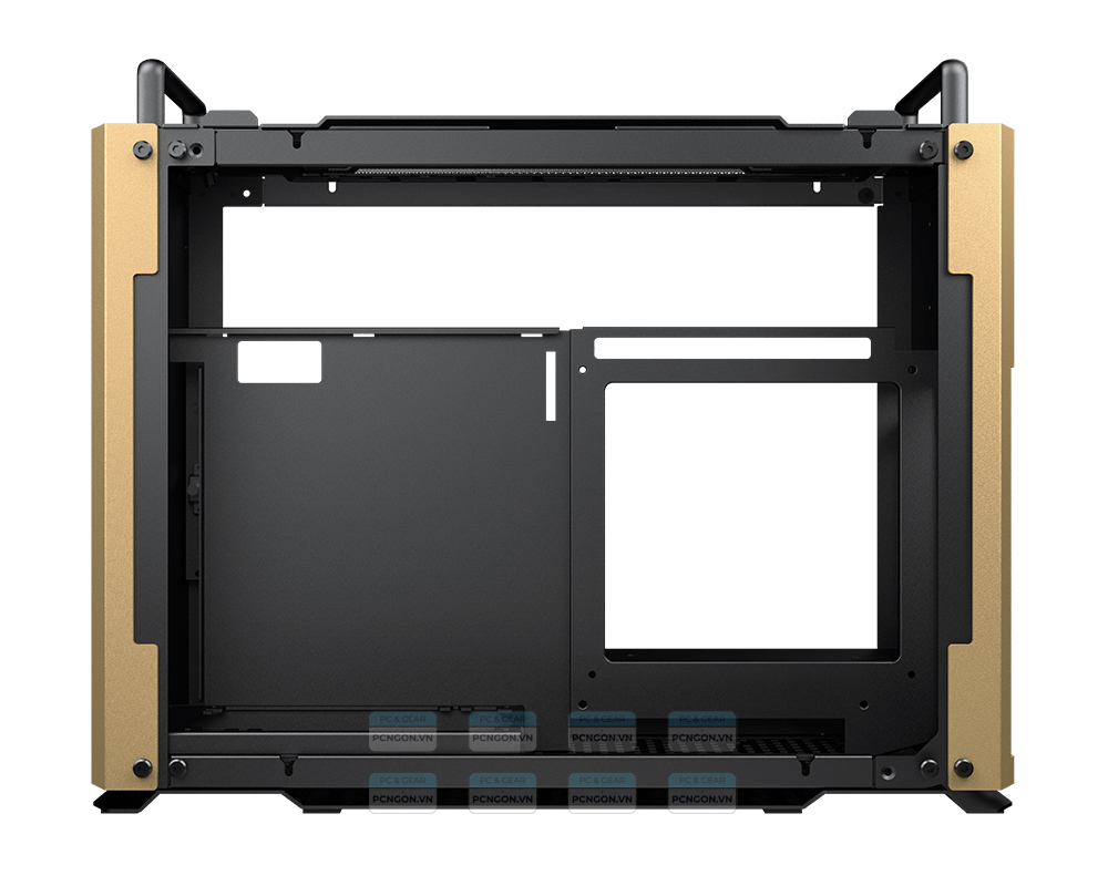 Vỏ Case Máy Tính Mini Itx Cougar Dust 2 (xám Titan, Gold) 6