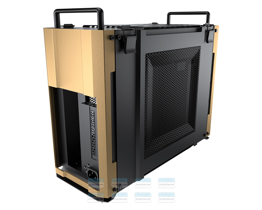 Vỏ Case Máy Tính Mini Itx Cougar Dust 2 (xám Titan, Gold) 7
