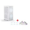 Vỏ Case Máy Tính Mini Itx Shiny Snake L400 Trắng (kèm Riser 4.0) 1
