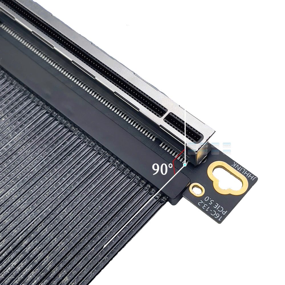 Cáp Riser 90 độ 5.0 Jhh-link Pcie 5.0 Dài 20cm 3