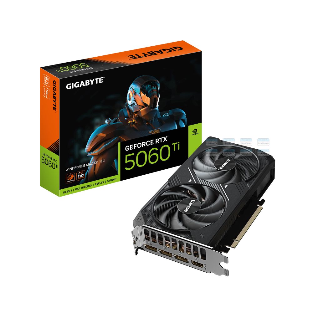 Card Màn Hình Gigabyte Geforce Rtx 5060 Ti Windforce Max Oc 16g 5