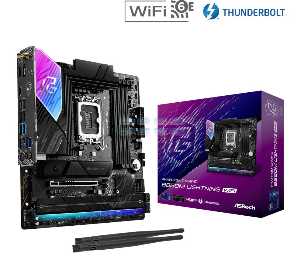 Mainboard Asrock B860m Lightning Wifi 1