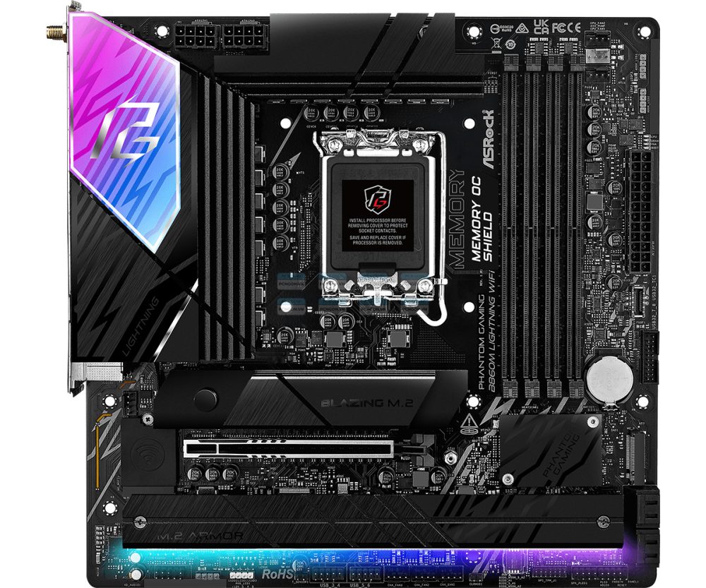 Mainboard Asrock B860m Lightning Wifi 2