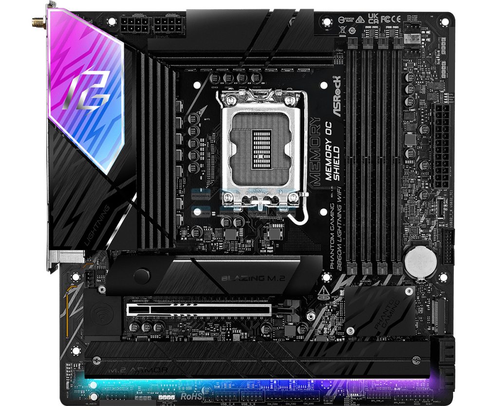 Mainboard Asrock B860m Lightning Wifi 3