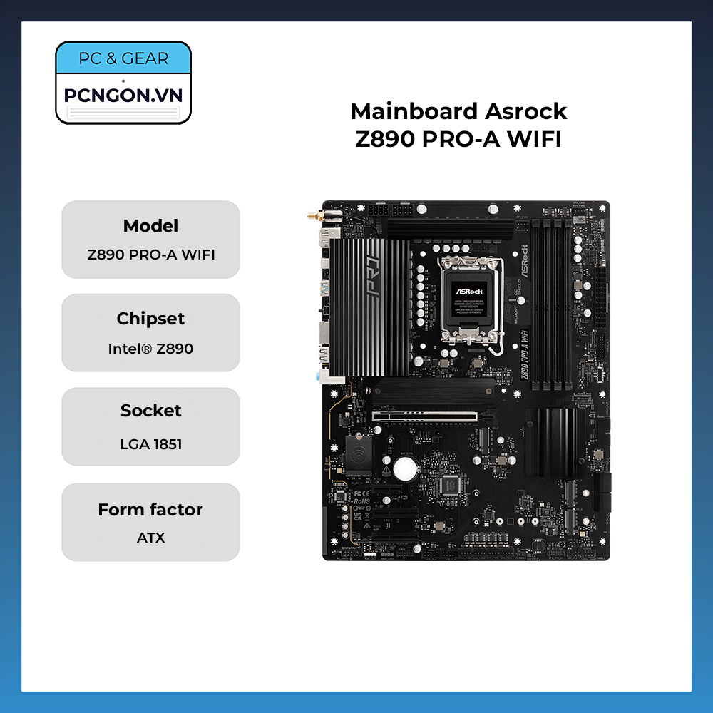 Mainboard Asrock Z890 Pro-a Wifi