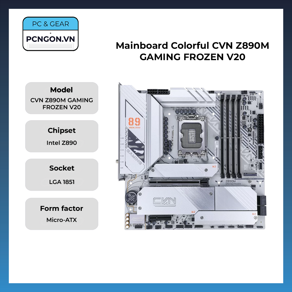 Mainboard Colorful Cvn Z890m Gaming Frozen V20