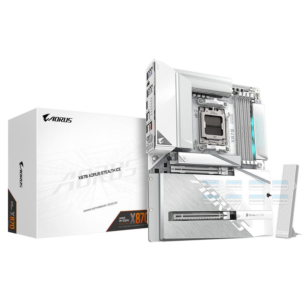 Mainboard Gigabyte X870 Aorus Stealth Ice 3