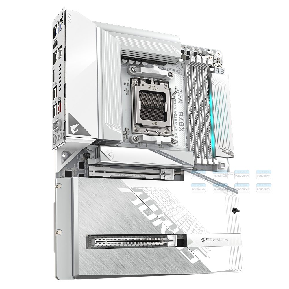 Mainboard Gigabyte X870 Aorus Stealth Ice 4