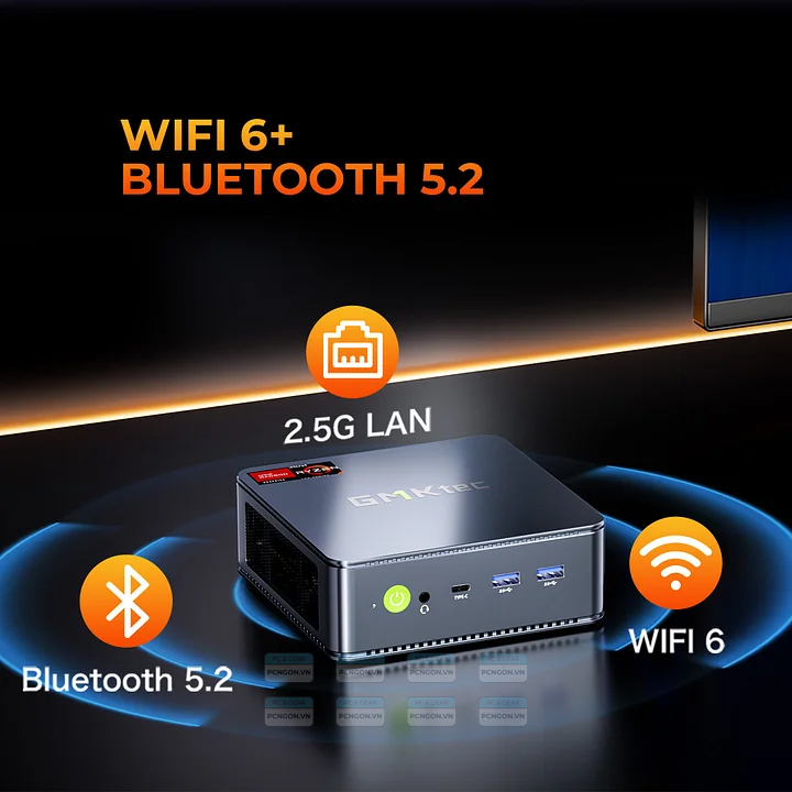 Máy Tính Mini Pc Gmktec M6 Ultra Amd Ryzen 5 7640hs (barebone) 9