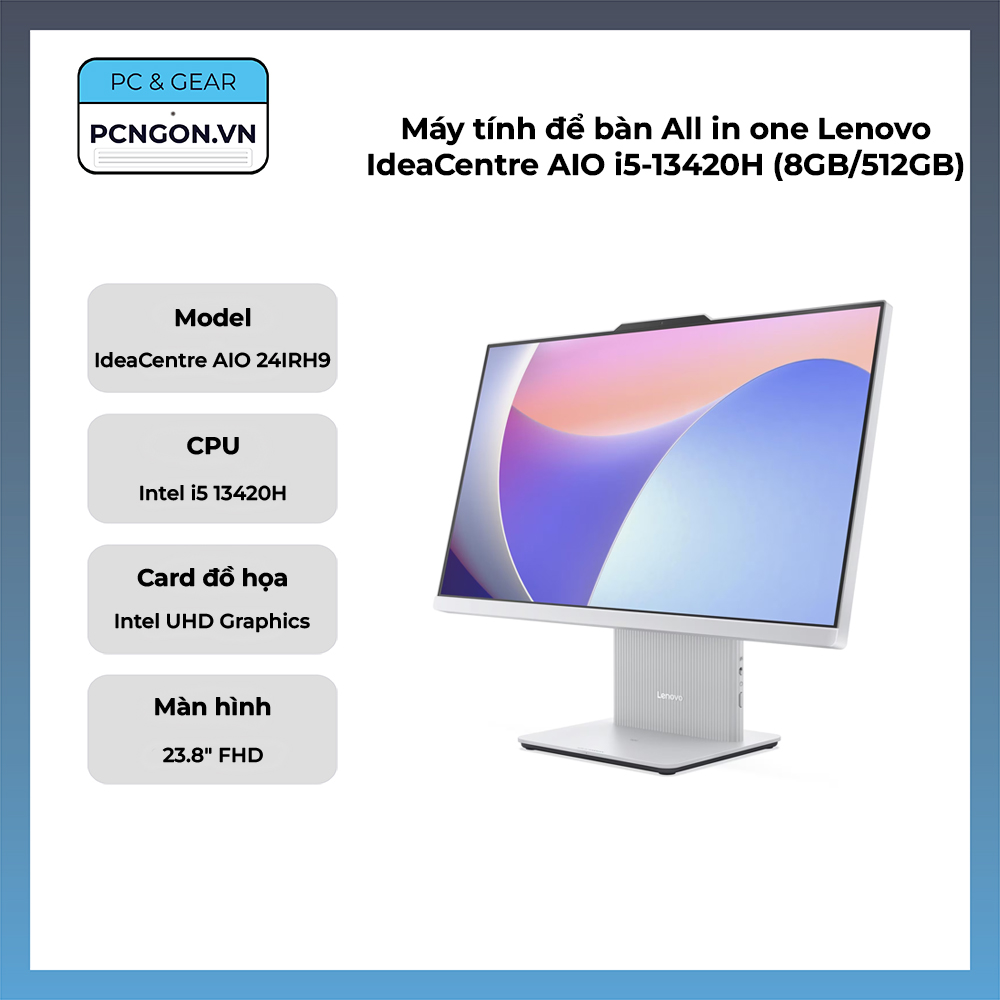 Máy Tính để Bàn All In One Lenovo Ideacentre Aio I5-13420h (8gb, 512gb)