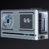 Vỏ Case Máy Tính Mini Itx Xikii Ff07 Phiên Bản Màu Bạc 5