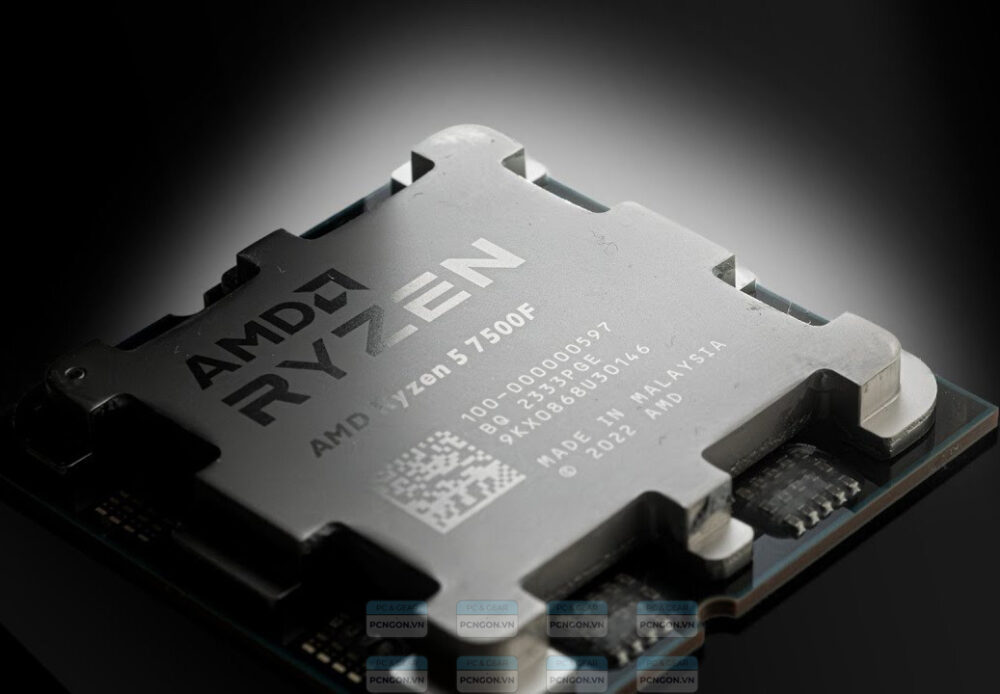 Cpu Amd Ryzen 5 7500f Tray Chính Hãng (3.7ghz Turbo 5.0ghz, 6 Nhân 12 Luồng) 3
