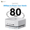 Dock Beelink Mate Se 80gbps (silver, Gray) 1