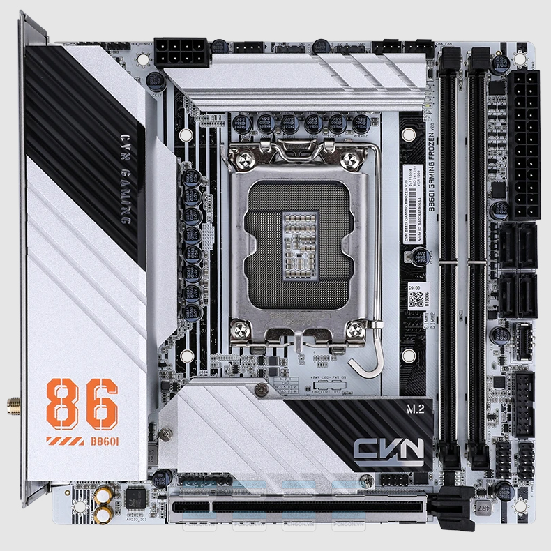 Mainboard Mini Itx Colorful Cvn B860i Gaming Frozen V20 Ddr5 1